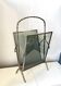 Glass magazine rack Maison Baguès