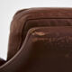 Three-seater leather sofa