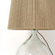 Table lamp from the 70s and 80s and its rope lampshade.