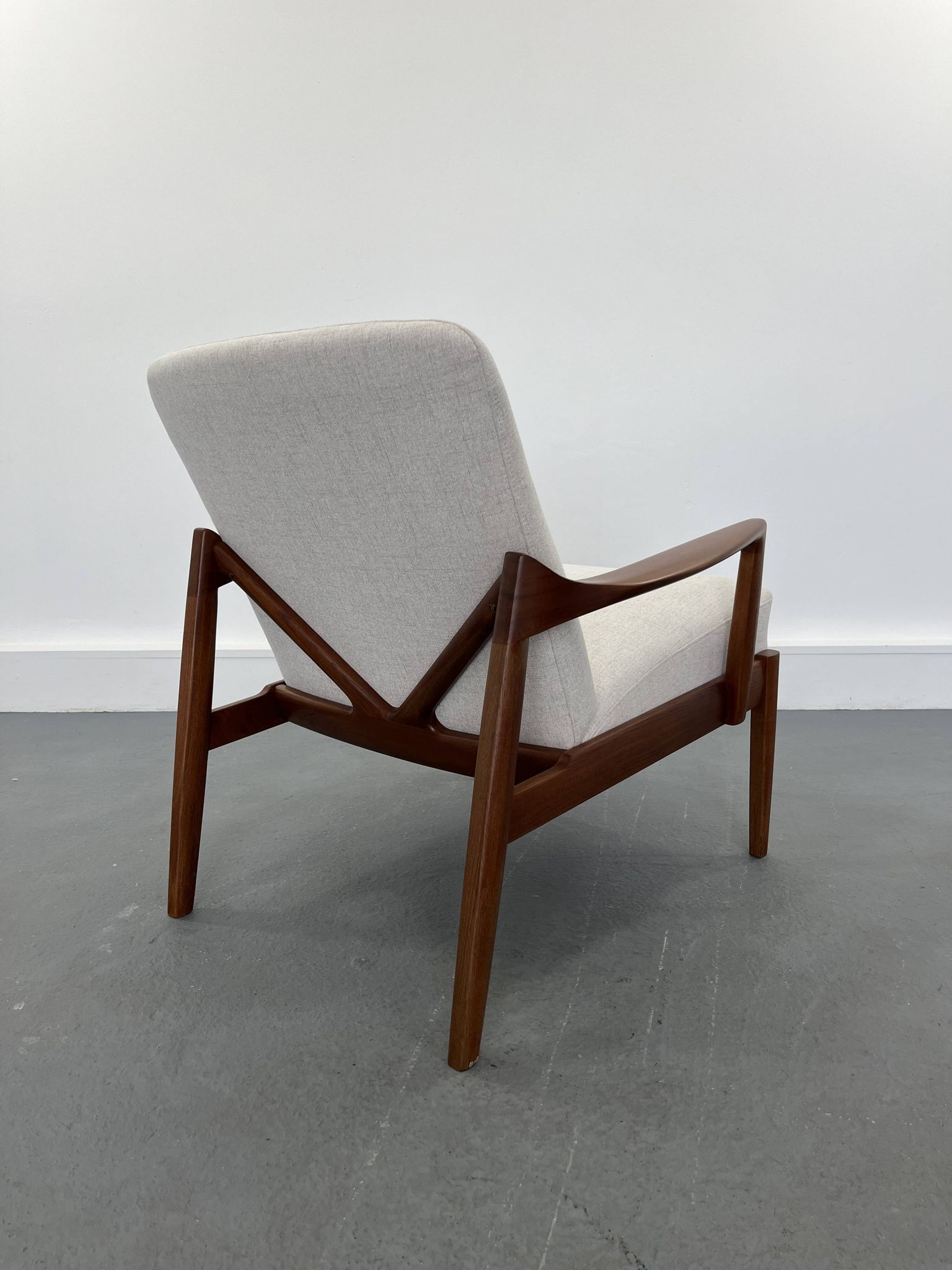 Fauteuil lounge vintage danois en teck, 1970