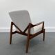 Vintage danish teak lounge chair, 1970s