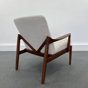 Fauteuil lounge vintage danois en teck, 1970