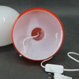 1970s Stepan Tabery Opaline Glass Table Lamp, Czechoslovakia