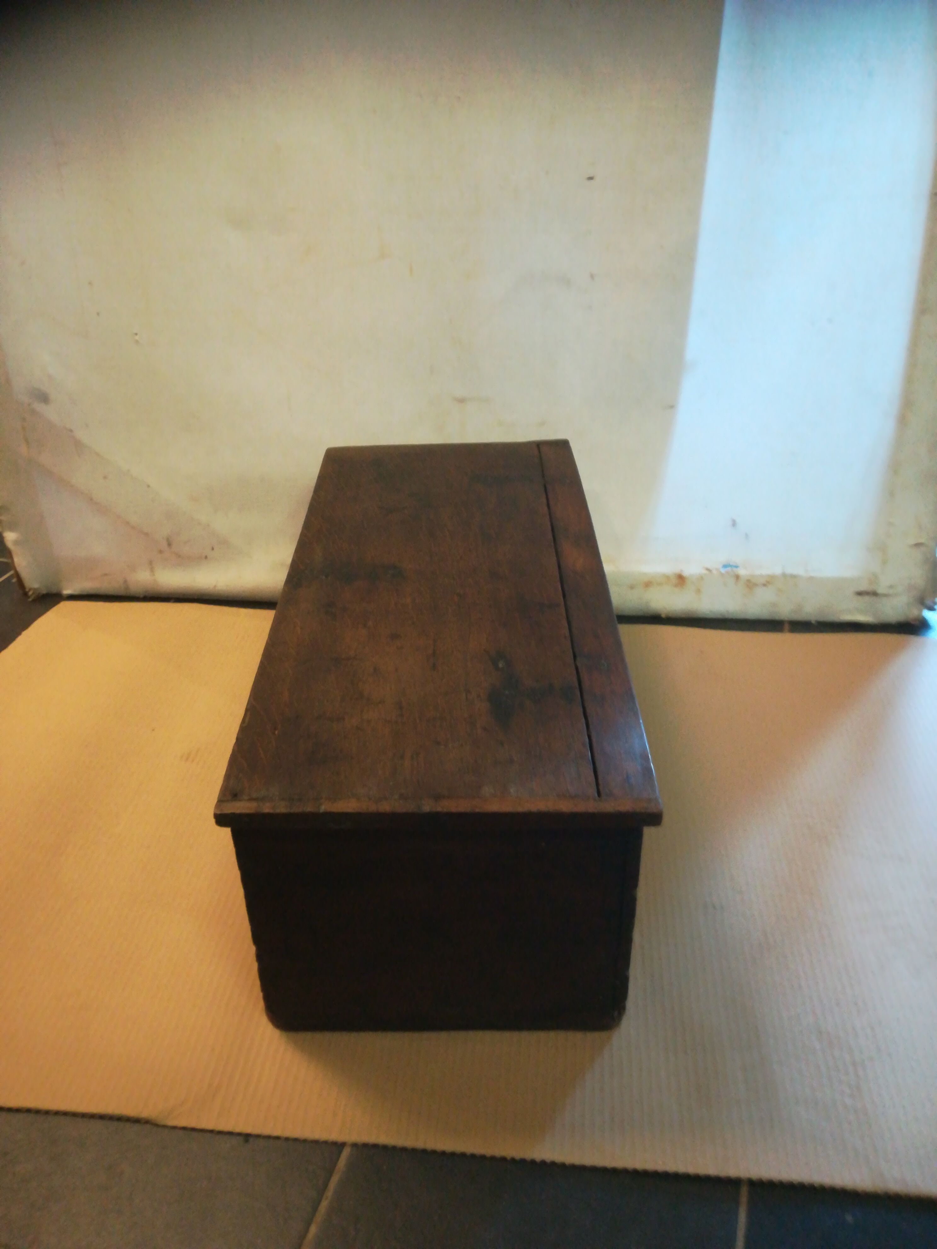 18th small oak model box