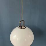 Vintage Guzzini inspired mushroom pendant lamp