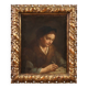 Antique Italian portrait painting from the 17th century