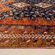 Vintage tribal rug 170x240 cm, wool oriental handmade rug large 2553