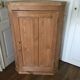 Antique corner cabinet with 1 door