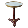 Table de Chevet ancien plateau marbre style louis xvi