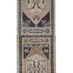 Tapis de couloir turc vintage 59x200 cm