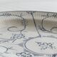 Vintage blue and white ceramic oval dish