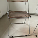 Plia 5 chairs by Giancarlo Peretti for Castelli vintage