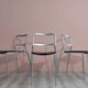 Postmodern Dining Chairs by Maurizio Peregalli for Zeus Collezione 1980's.