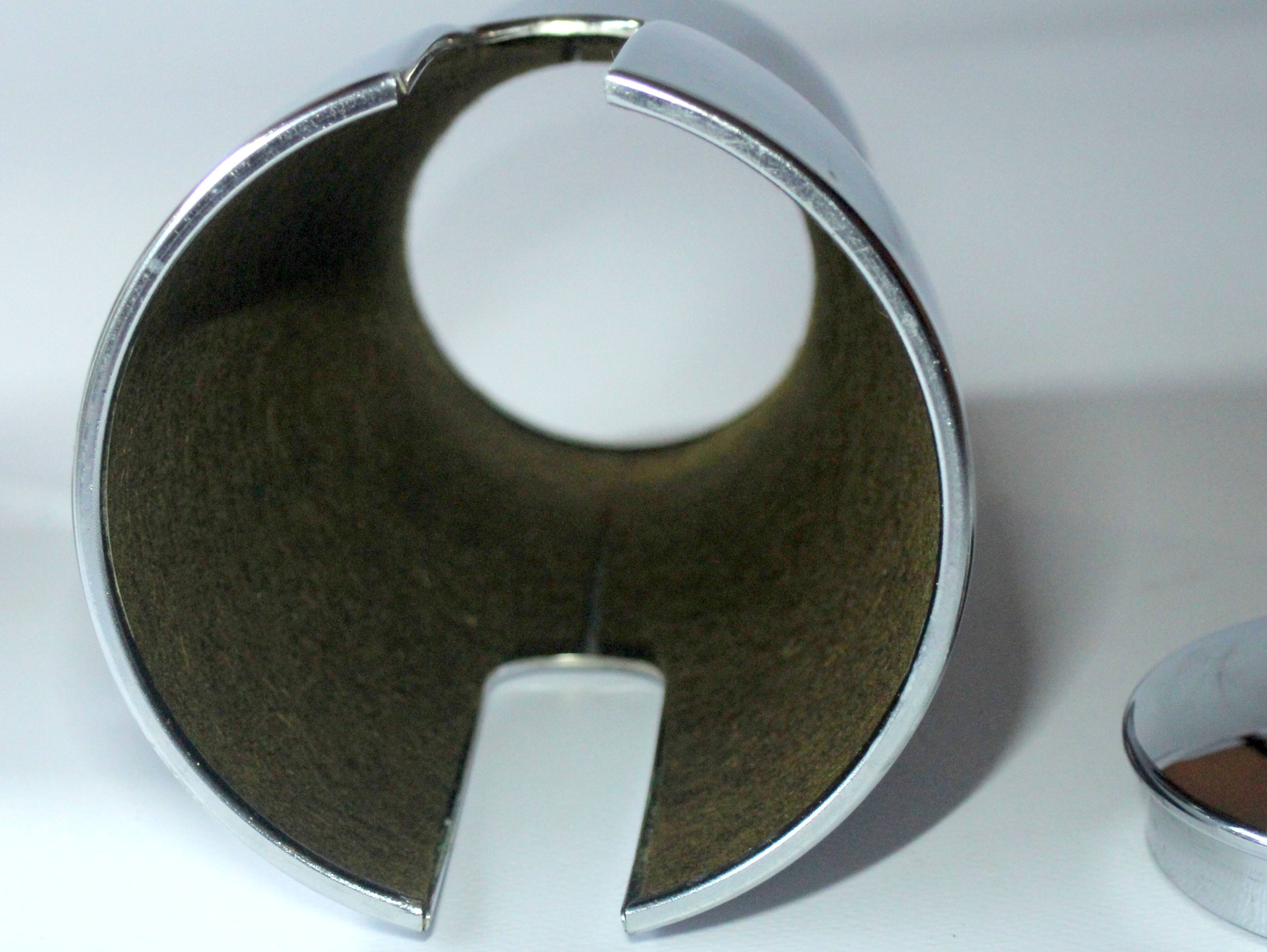 Coffee pot with metal isolated warming hood as a set with milk jug and sugar bowl, Vintage