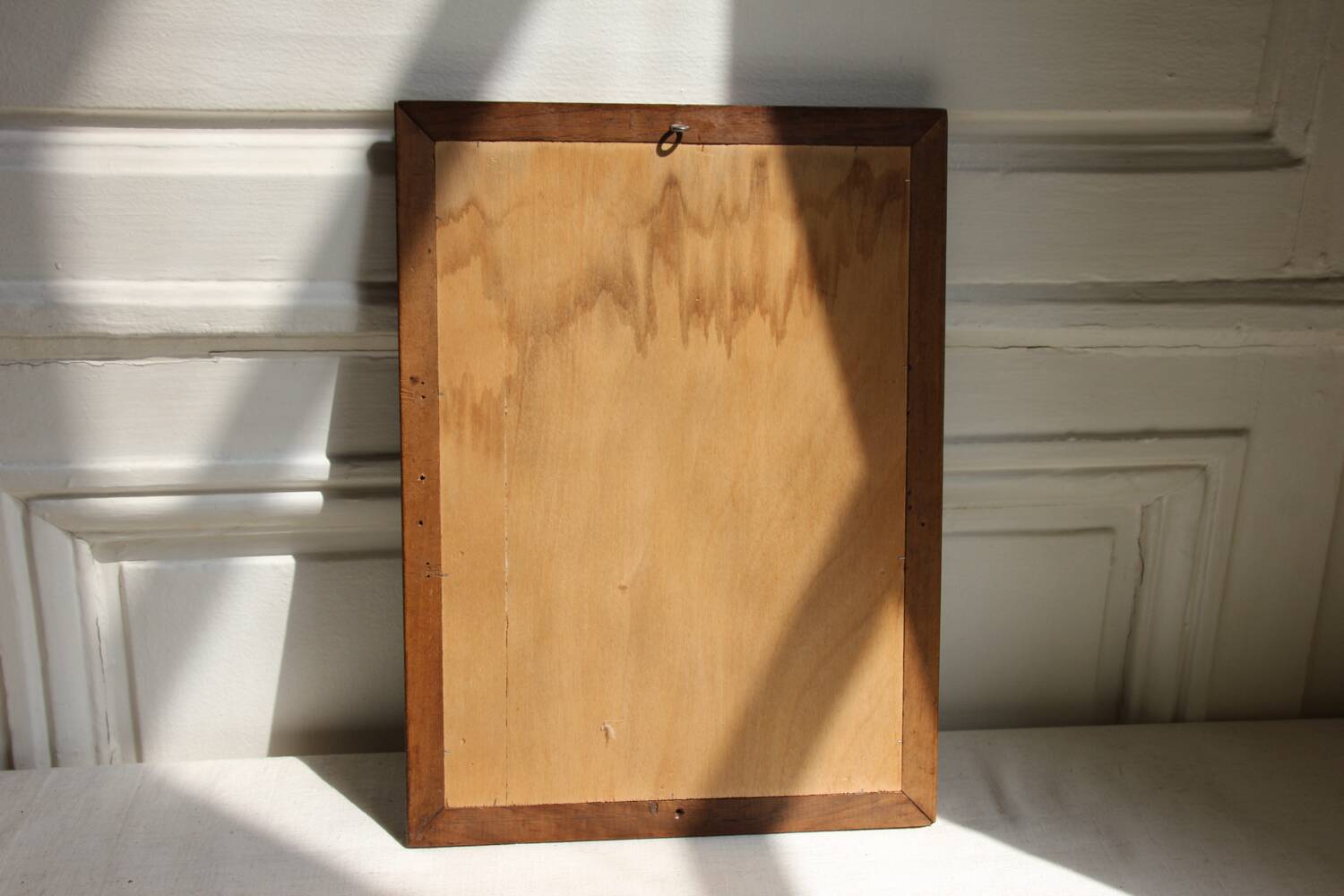 Old wooden mirror