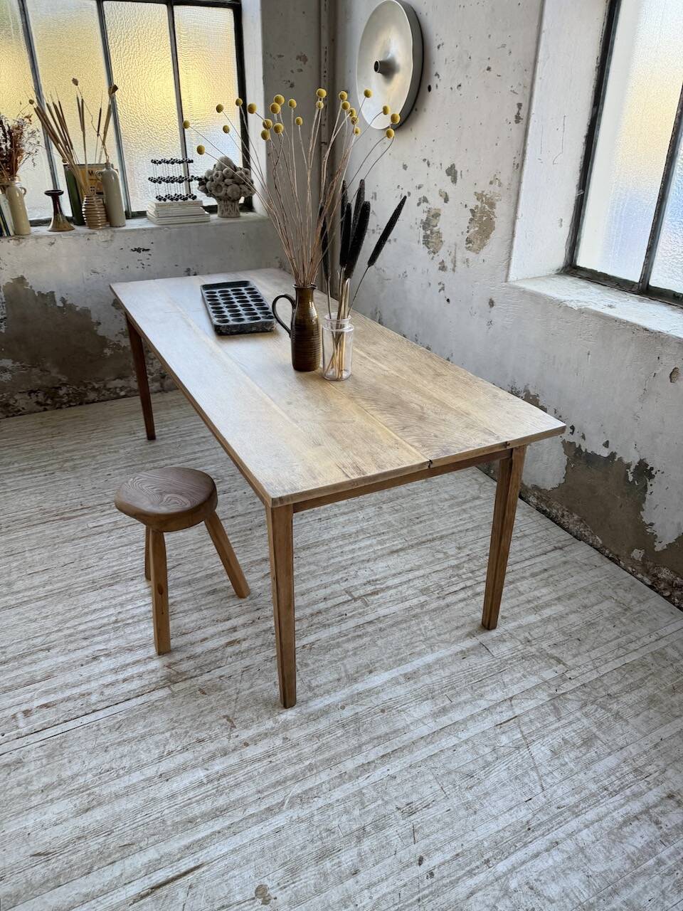 Oak farmhouse table 200cm