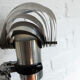 Adjustable metal clip lamp, fan, 1980s
