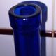 bouteille bleue
