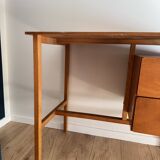 Vintage student desk from the 50s