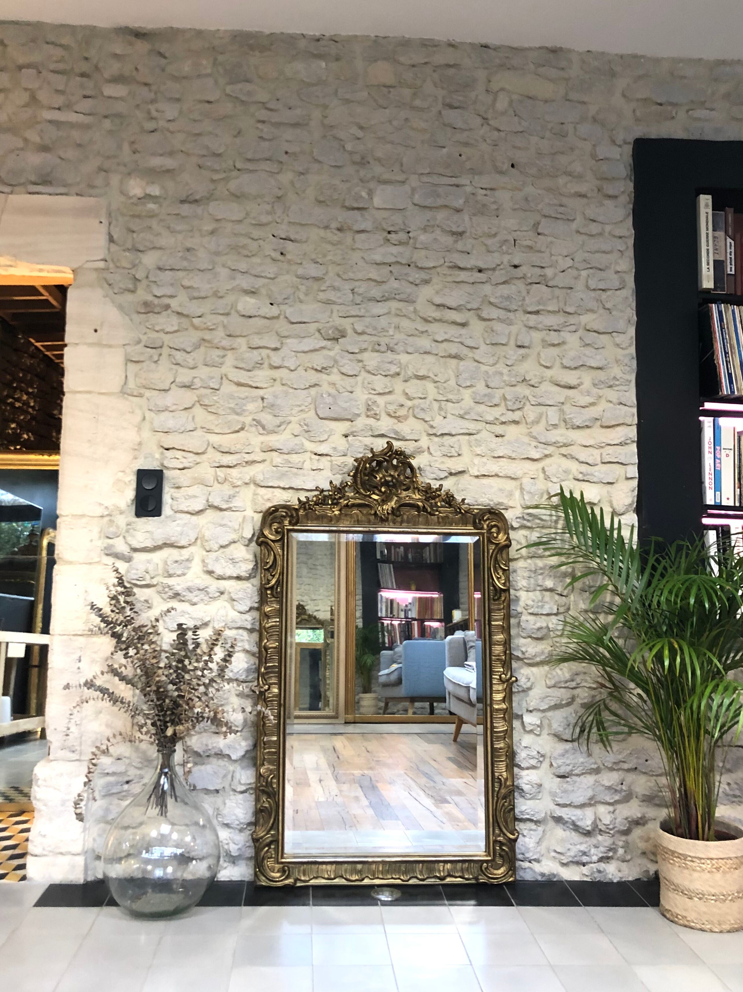 Pediment mirror 140cm/82,5cm Napoleon III