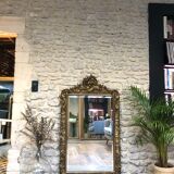 Pediment mirror 140cm/82,5cm Napoleon III