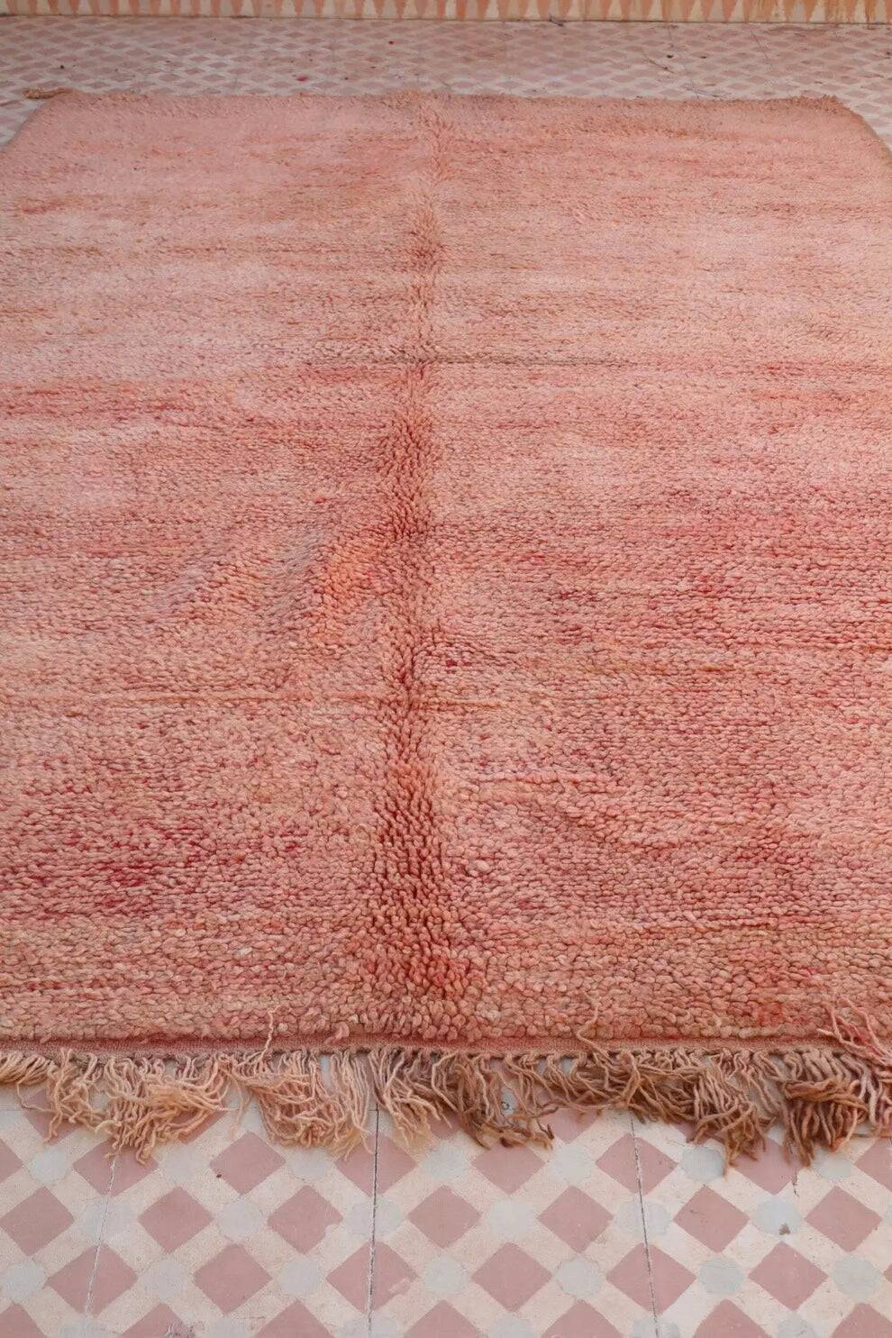 Colorful Azilal rug woven in wool size 250cm×150cm