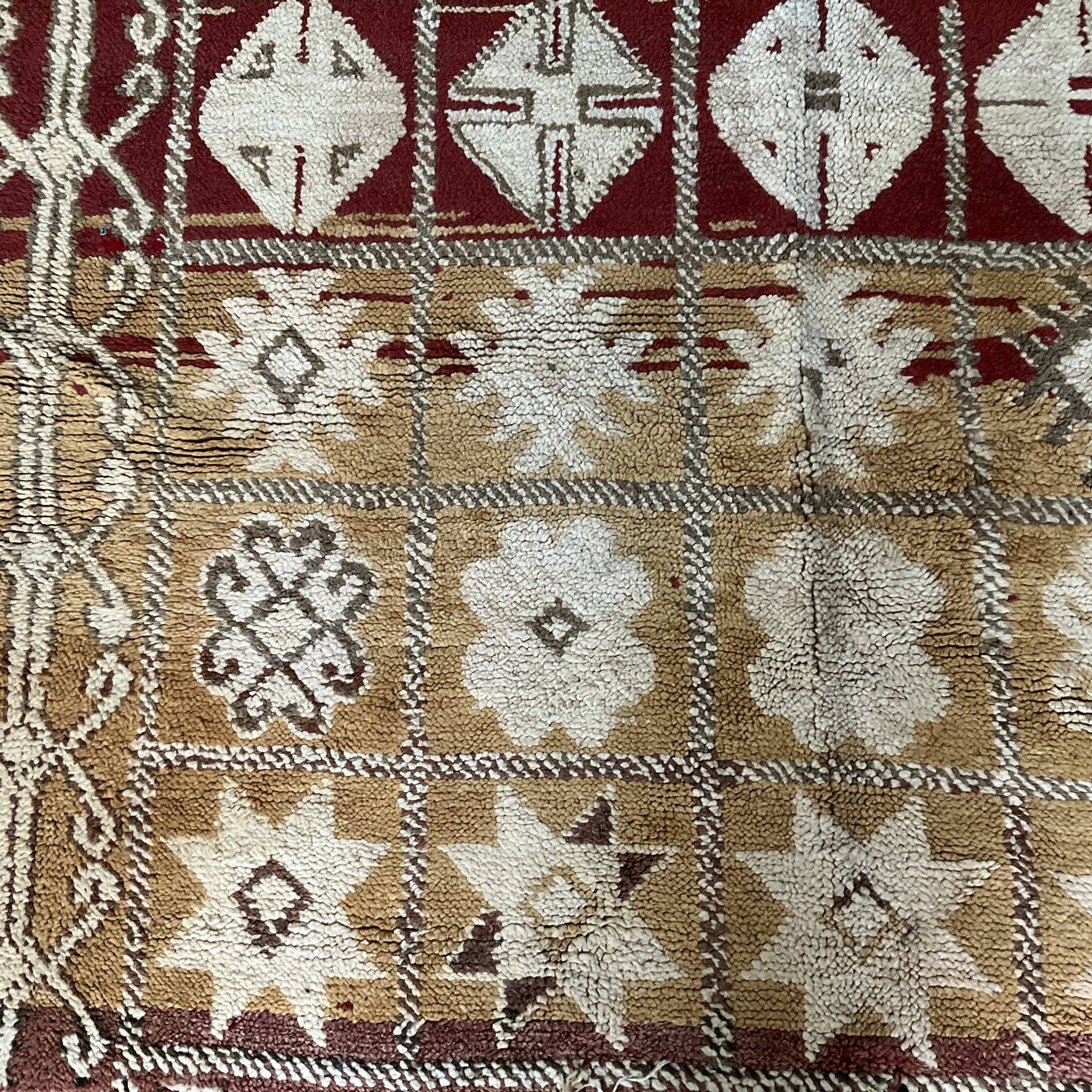 Middle Atlas carpet, 225x160 cm