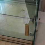 Glass showcase from the 70s