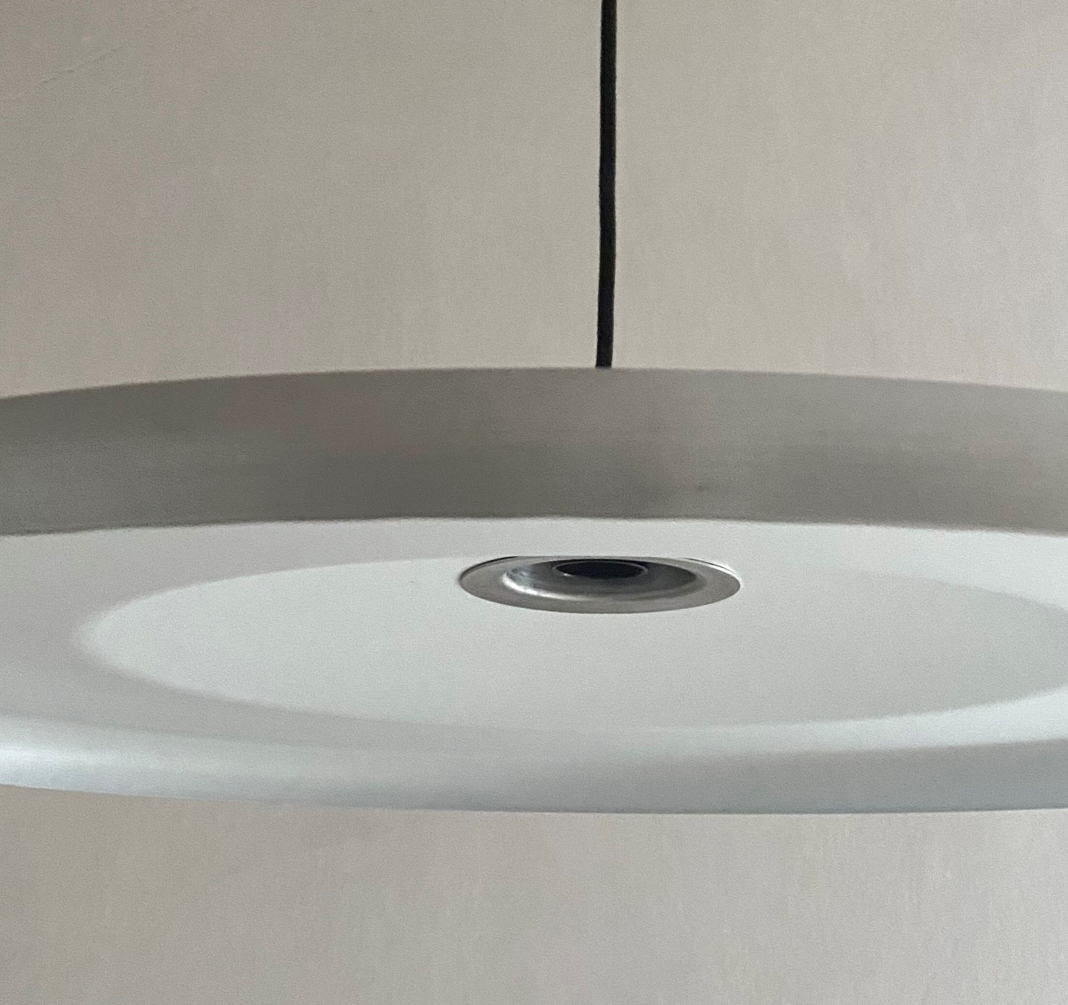 BTC 70 cm brushed aluminum pendant light