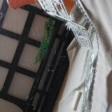 Vintage beveled mirror
