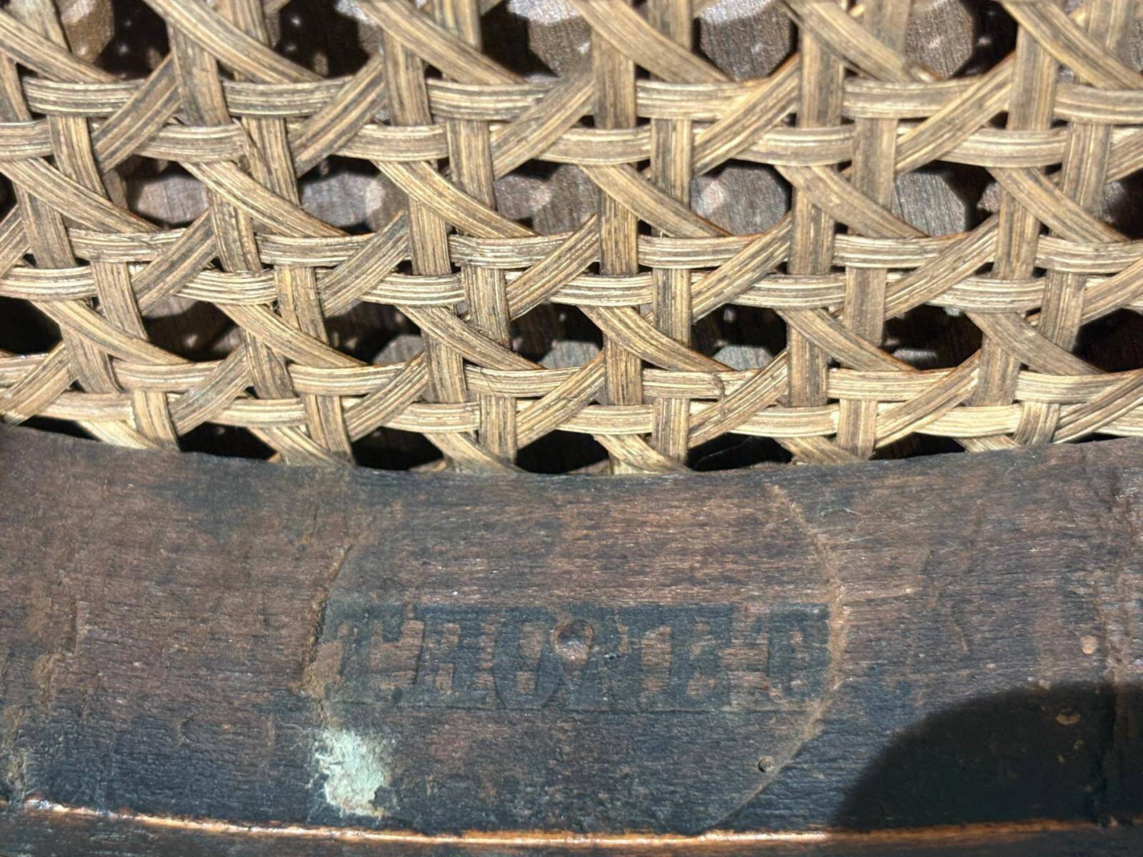 6 Original Thonet 14 Bistro Chairs