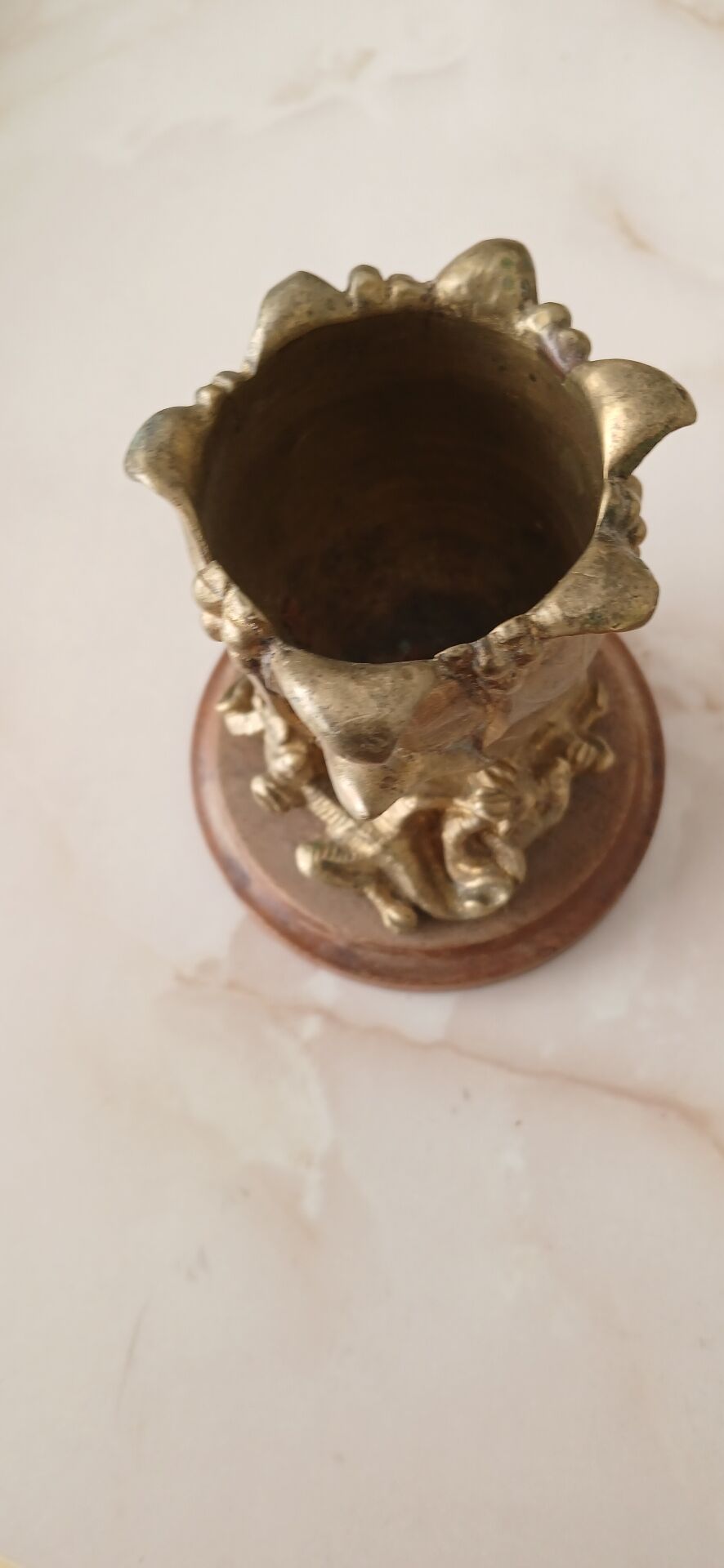 Vide poche doré