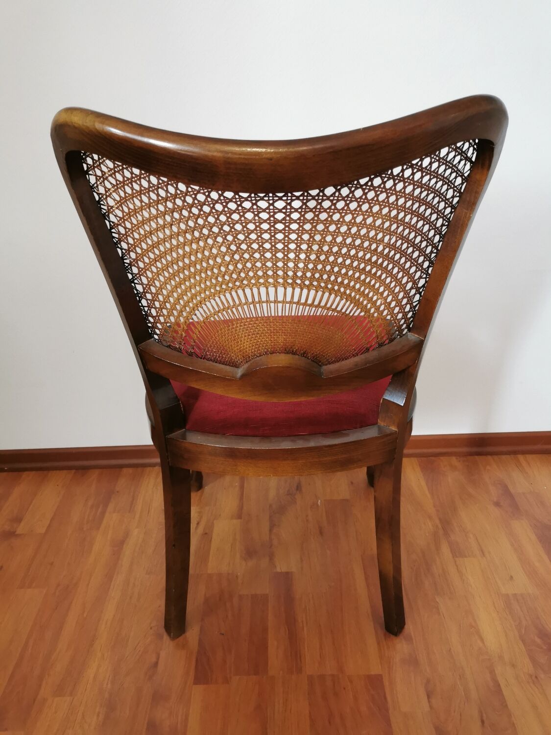 Set of two antique baroque style chairs