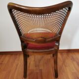 Lot de deux chaises anciennes style baroque