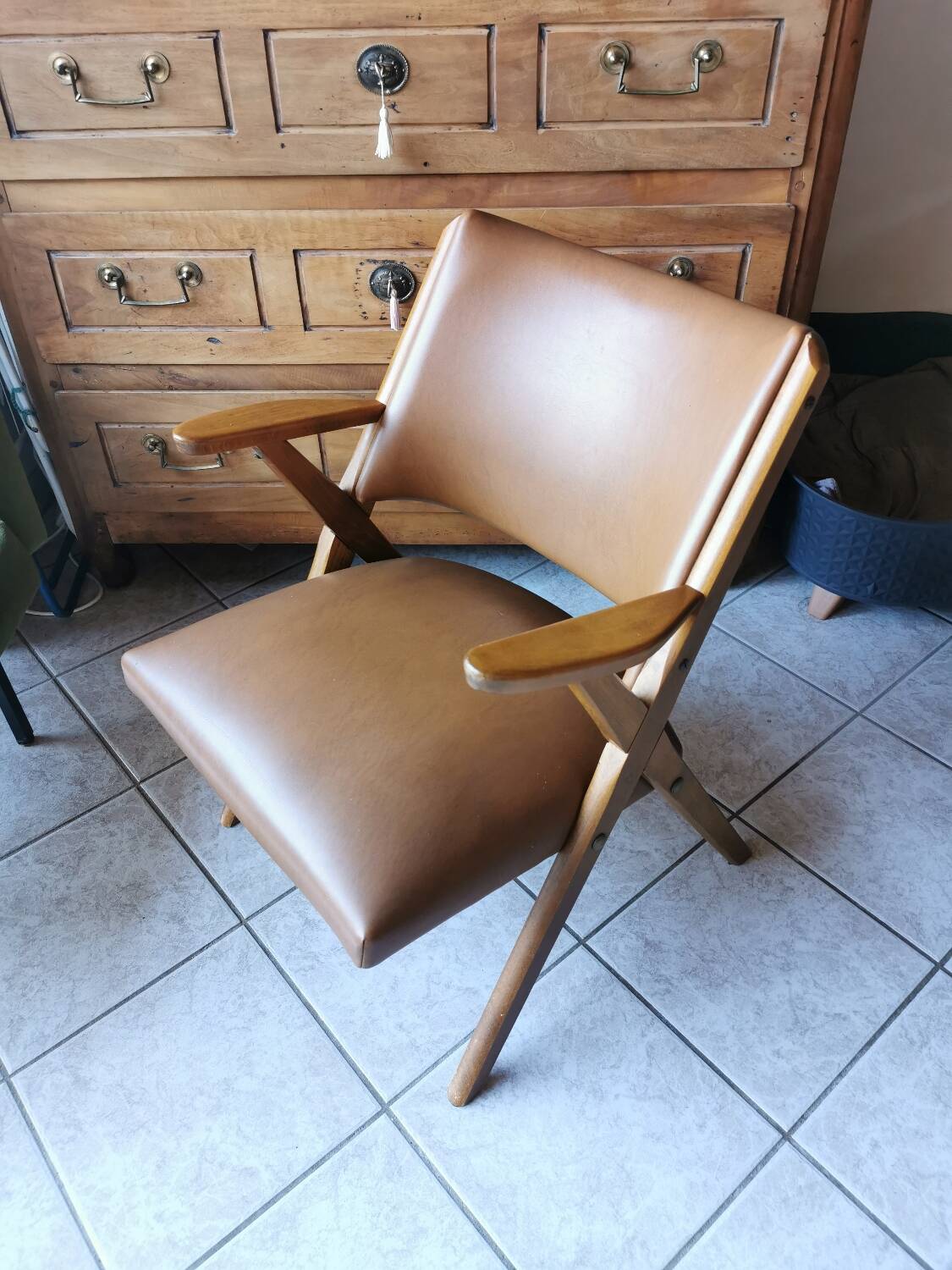 Beautiful Dal Vera armchair, Italy, 1960s