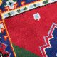 Tapis vintage français Savonnerie fait main en laine – 117 x 174 cm – 1950