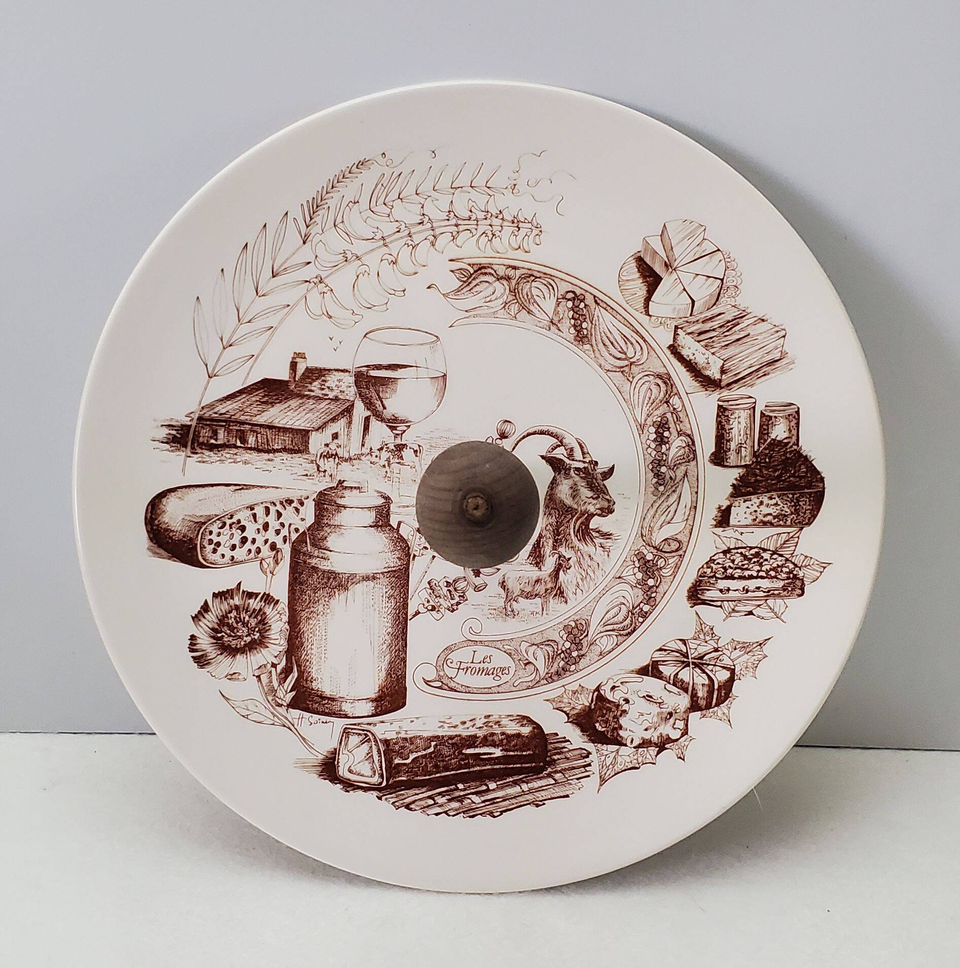 Cheese board Gien France