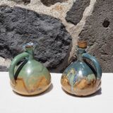 Navy blue sandstone liqueur jug