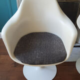 Set 4 armchairs Tulipe by Eero Saarinen Knoll International