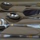 Ménagère soligen 72 pieces stainless steel and gold plated for 12 people