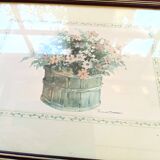 Country bouquet painting