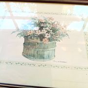 Country bouquet painting