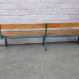 Vintage school bench