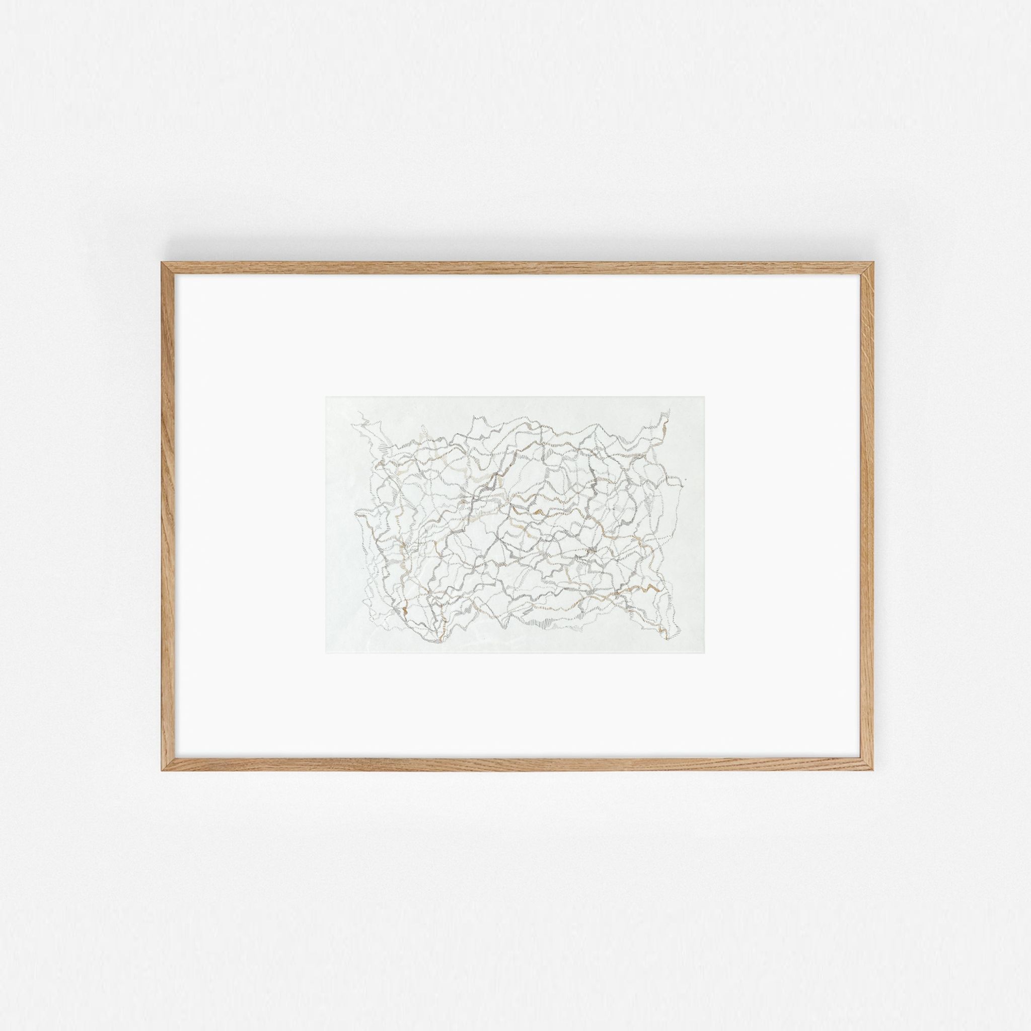 Drawing 21X29,7 made and signed by the Italian artist Maria Chiara Re. 2022.