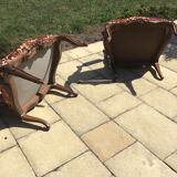 Pair of 19th century armchairs