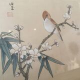 Chinese bird print