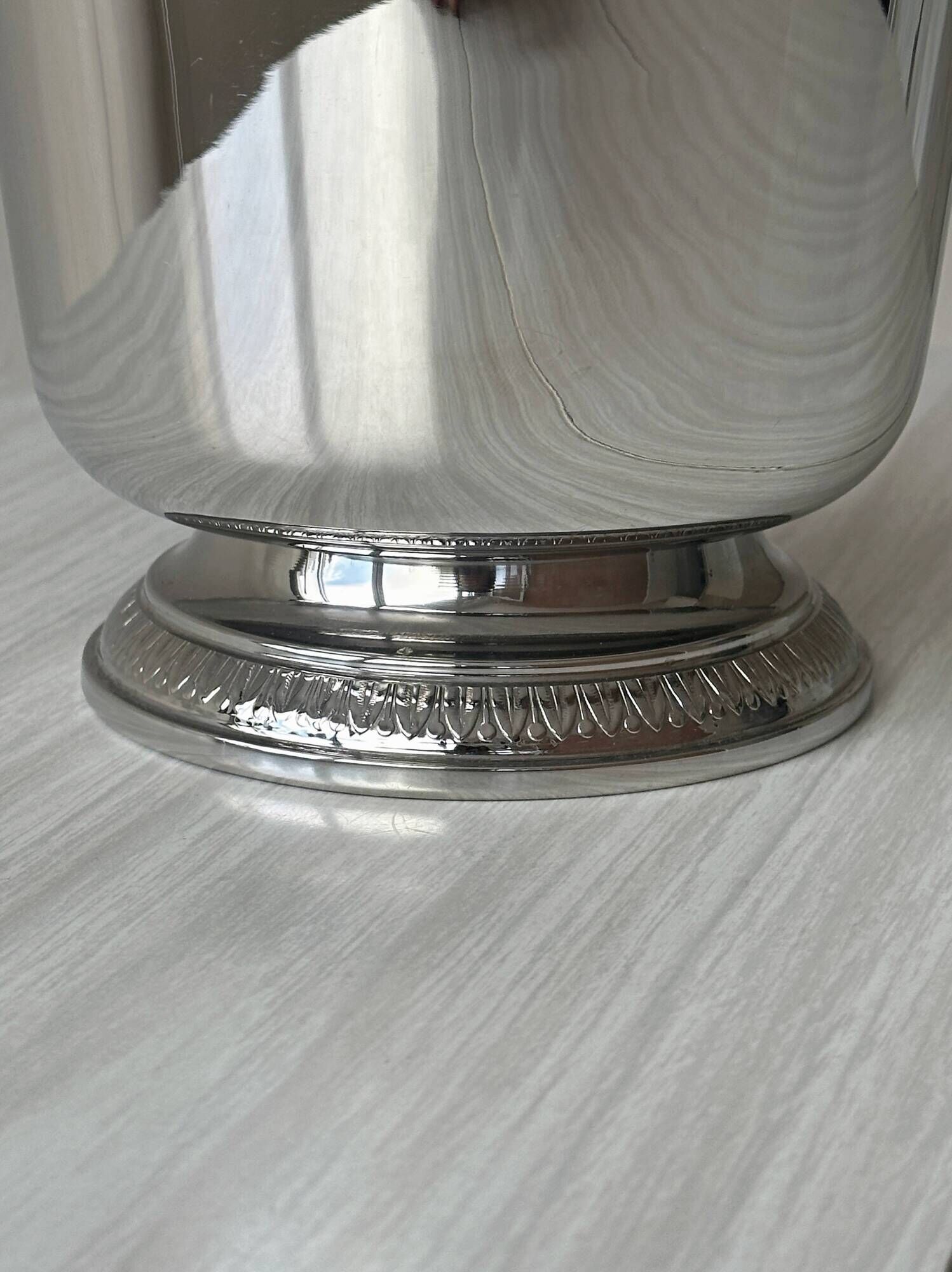 Antique silver champagne bucket