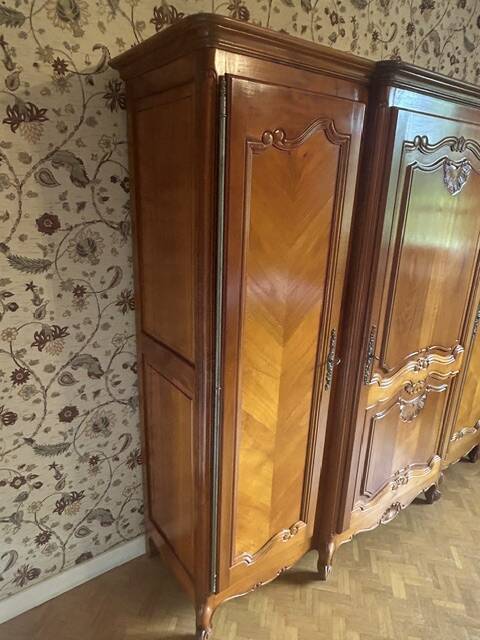 Armoire style Louis 14 - Regence 3 portes