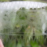 Antique crystal cheese bell