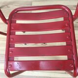 Set of 4 chairs bistro Tolix T2 industrial steel